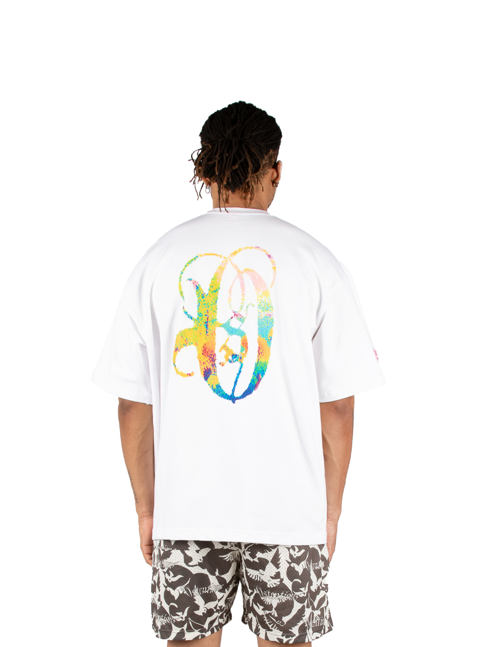 Ostentious White Pink T-Shirt