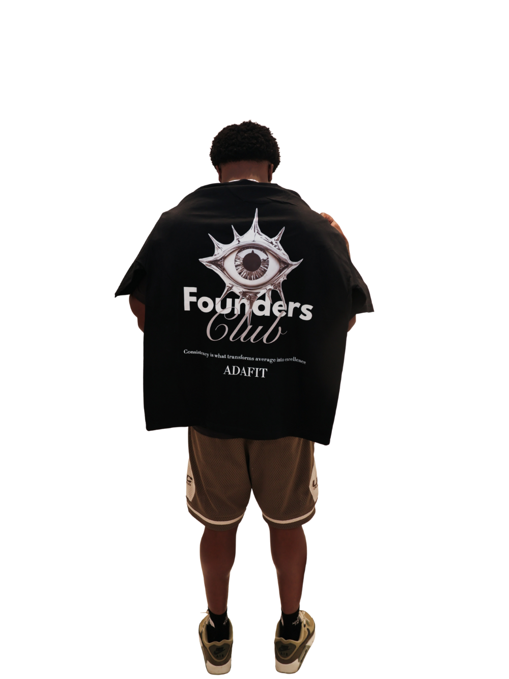 Adafit Fouders Black T-Shirt