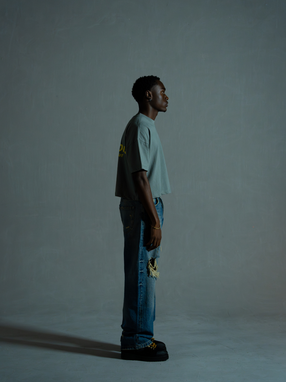 Ostentious Loyal Grey T-Shirt