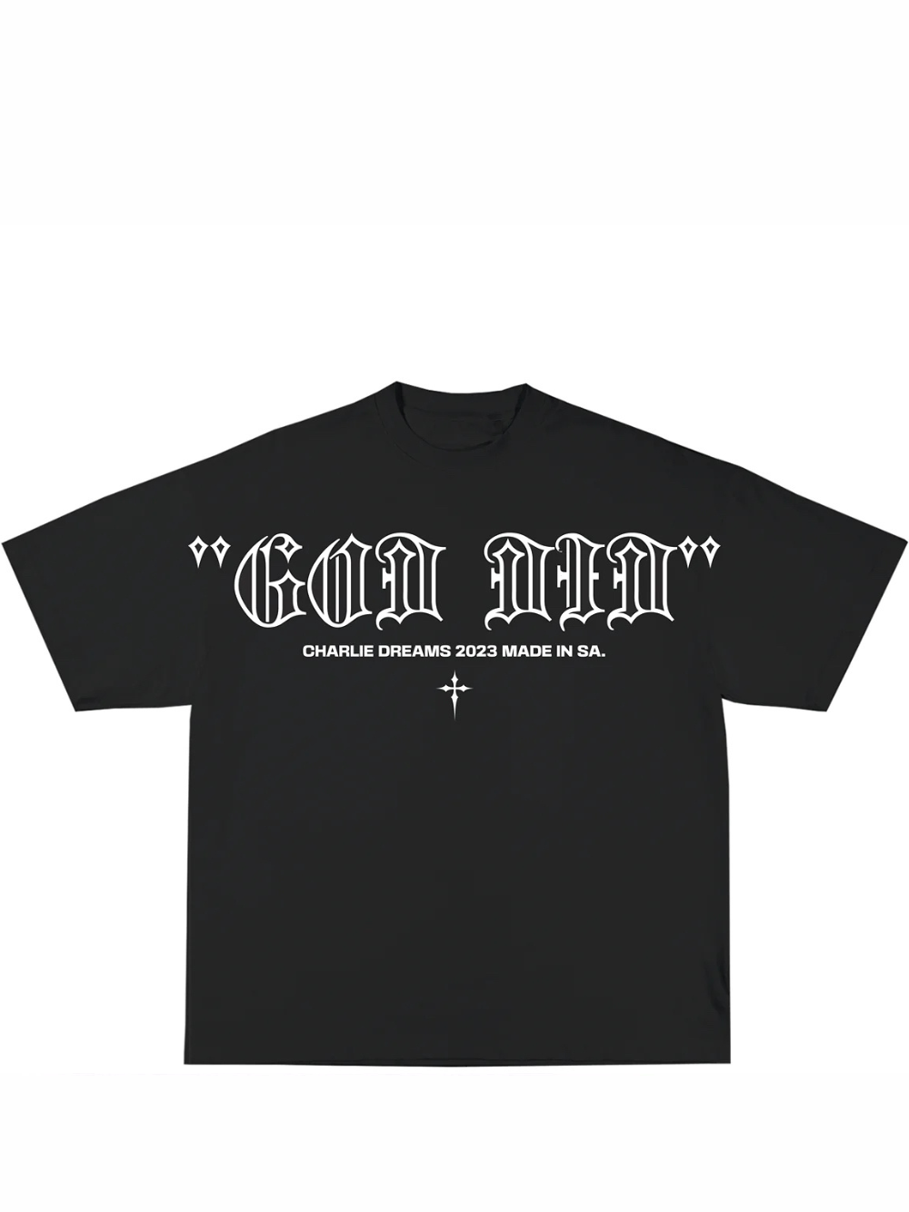 Charlie Dreams Better Days Black T-Shirt