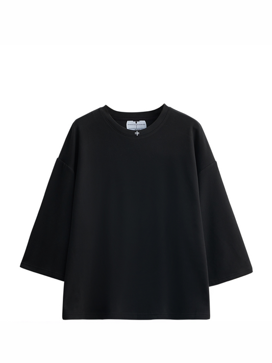 Rare Blaq Neck Logo Box T-Shirt