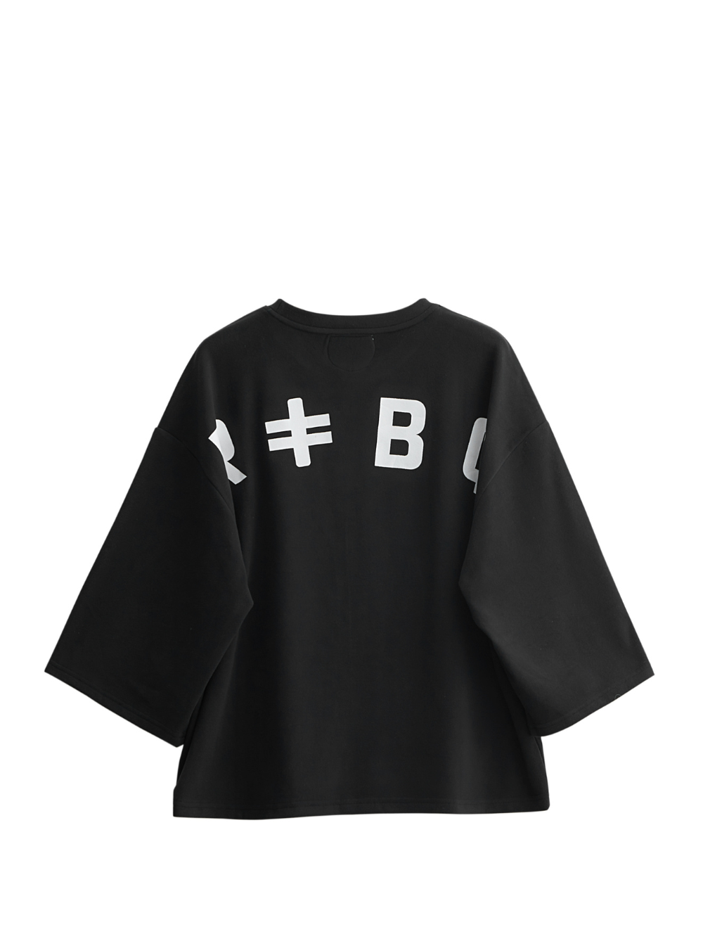 Rare Blaq Neck Logo Box T-Shirt