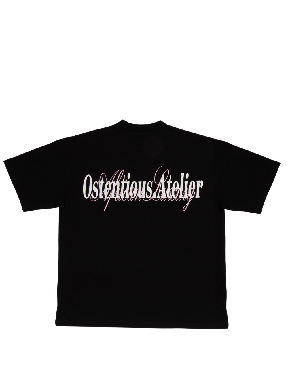 Ostentious Black Logo T-shirt