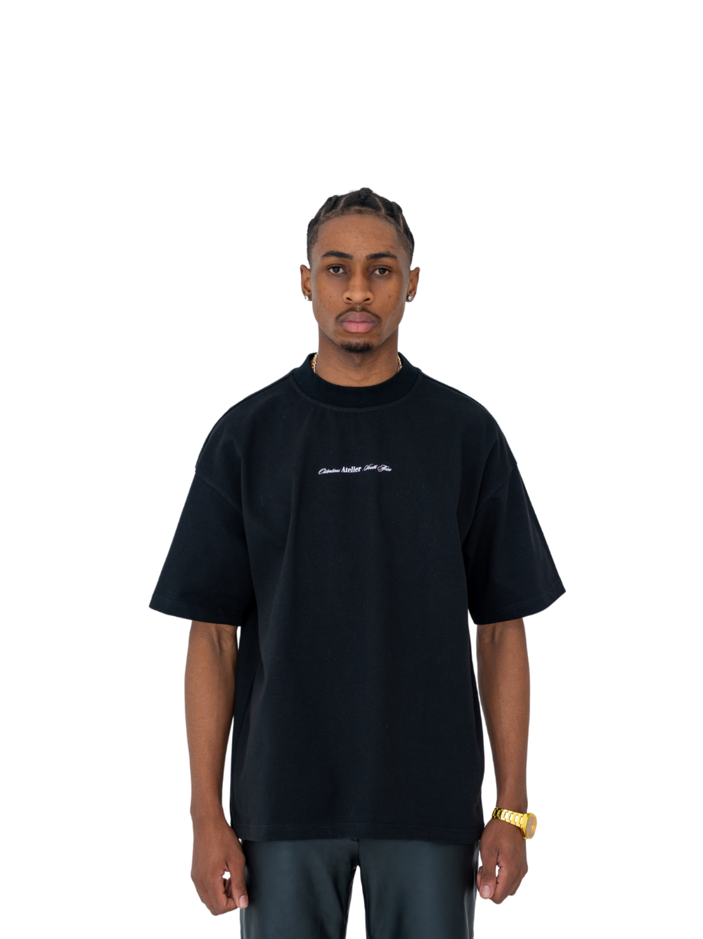 Ostentious Black Logo T-shirt