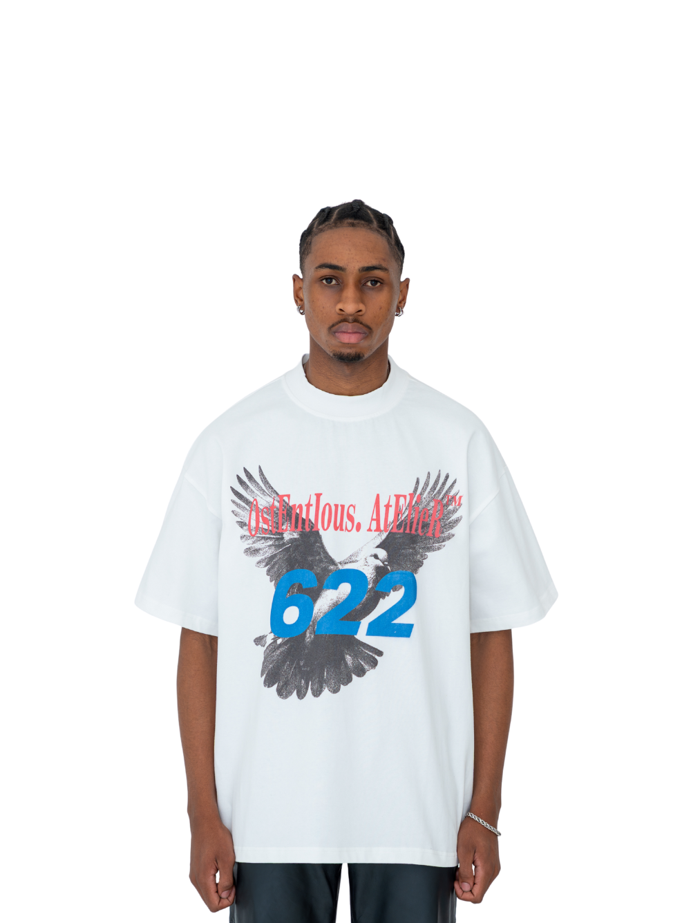 Ostentious 622 White T-shirt