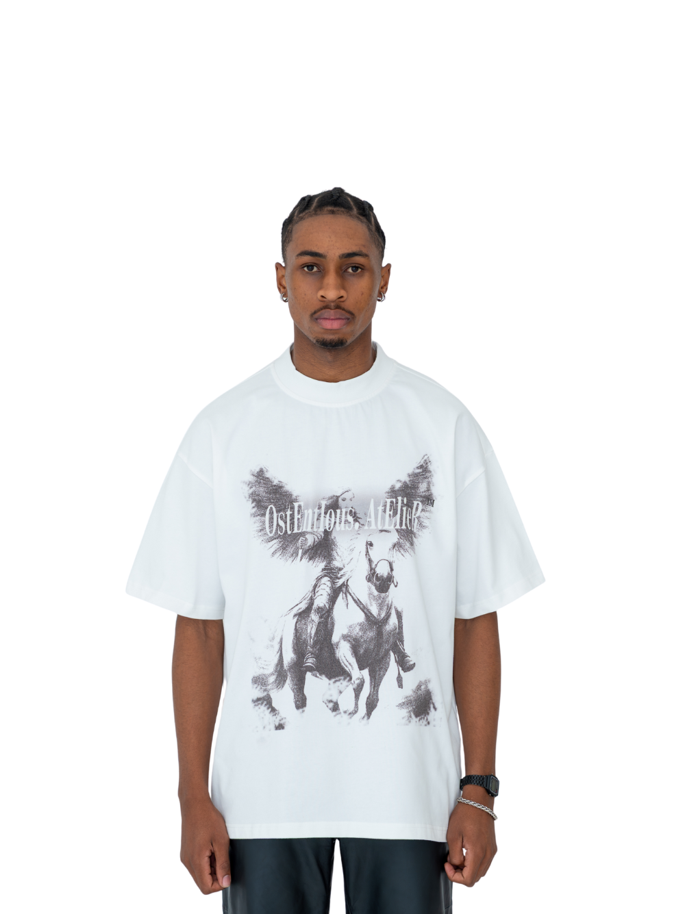 Ostentious Horse White T-shirt