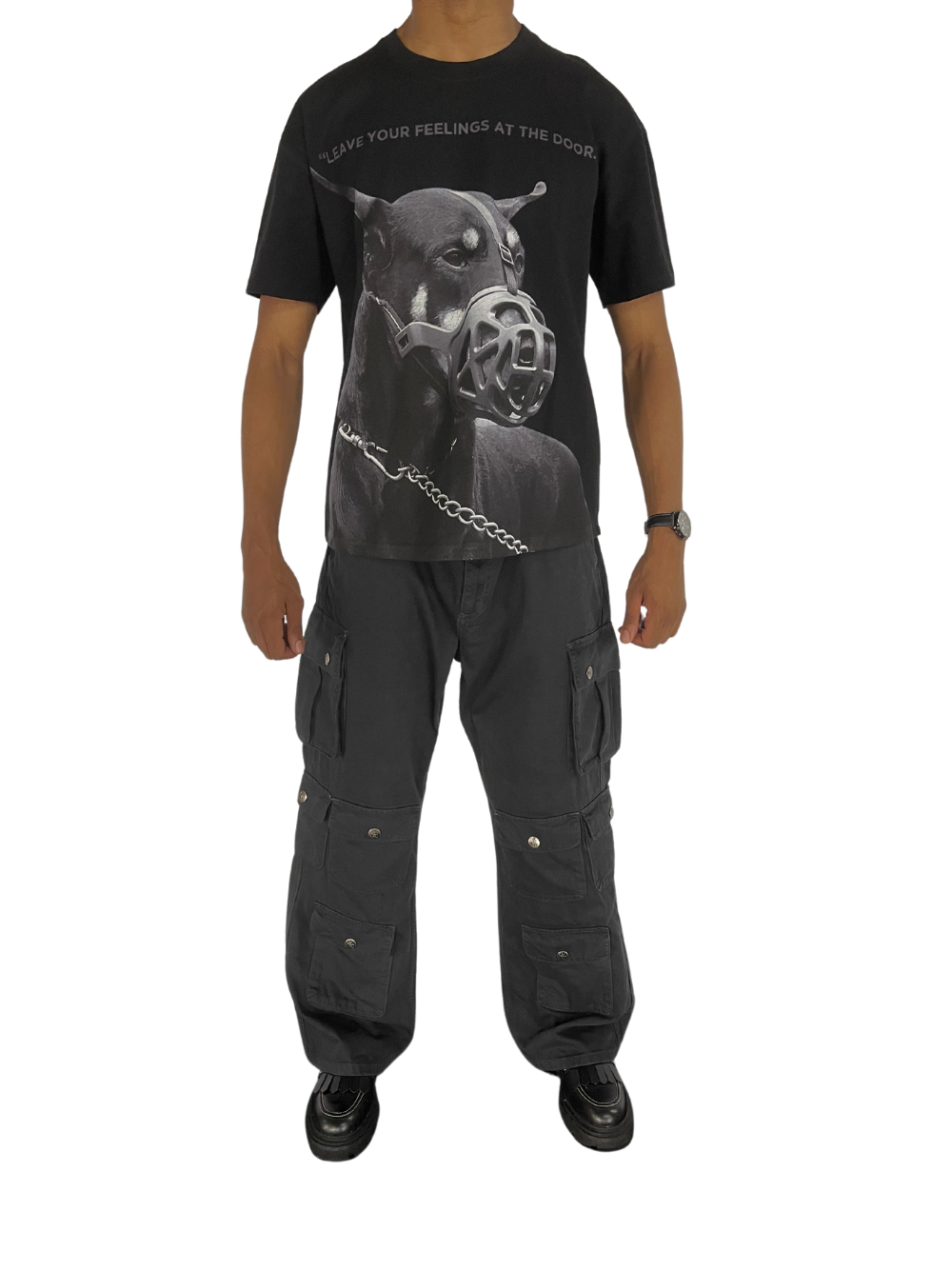 Artmafia Doberman Black T-Shirt