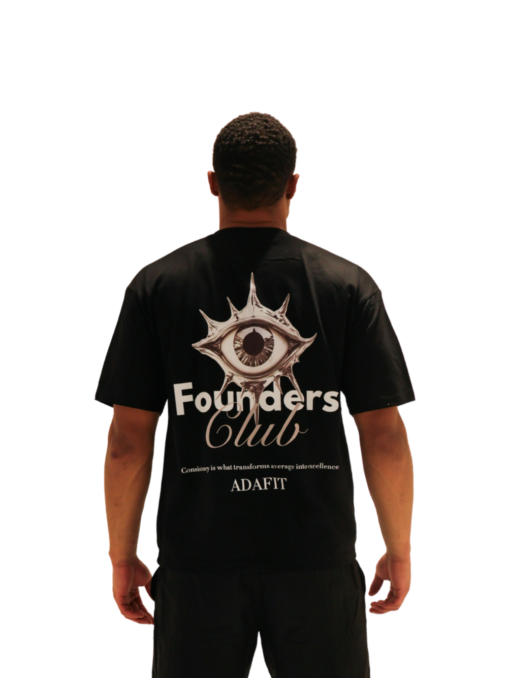 Adafit Fouders Black T-Shirt