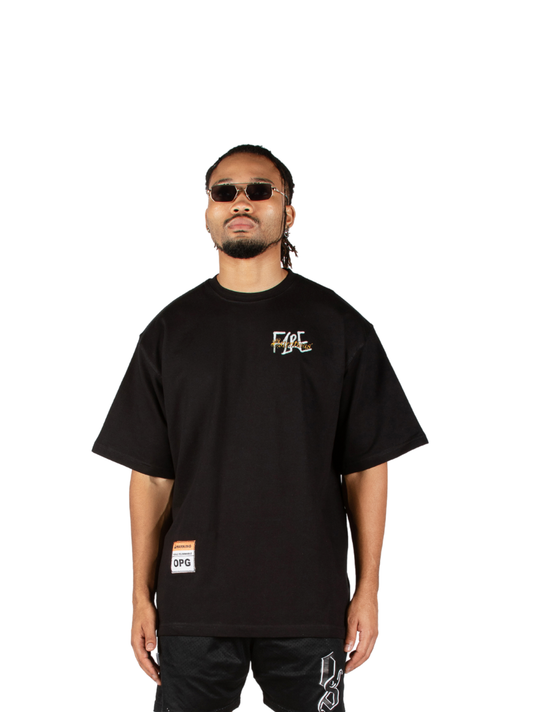 Ostentious Black Fire T-shirt