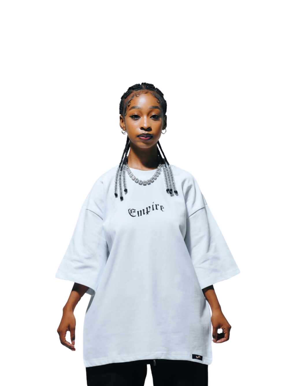 Empire White Oversized T-Shirt