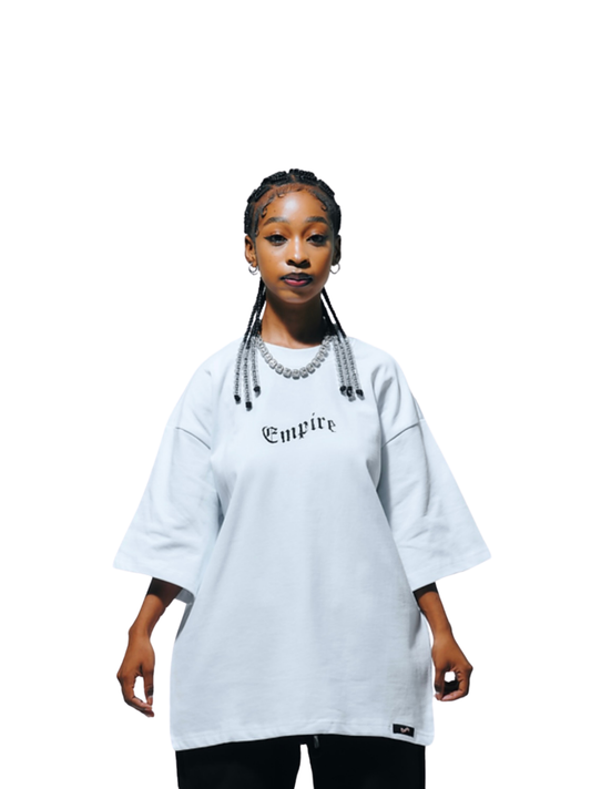 Empire White Oversized T-Shirt