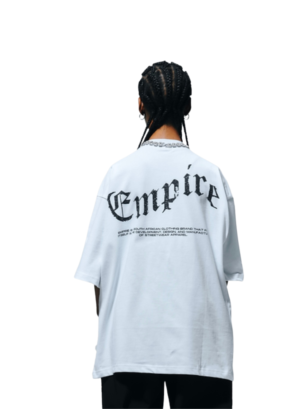 Empire White Oversized T-Shirt