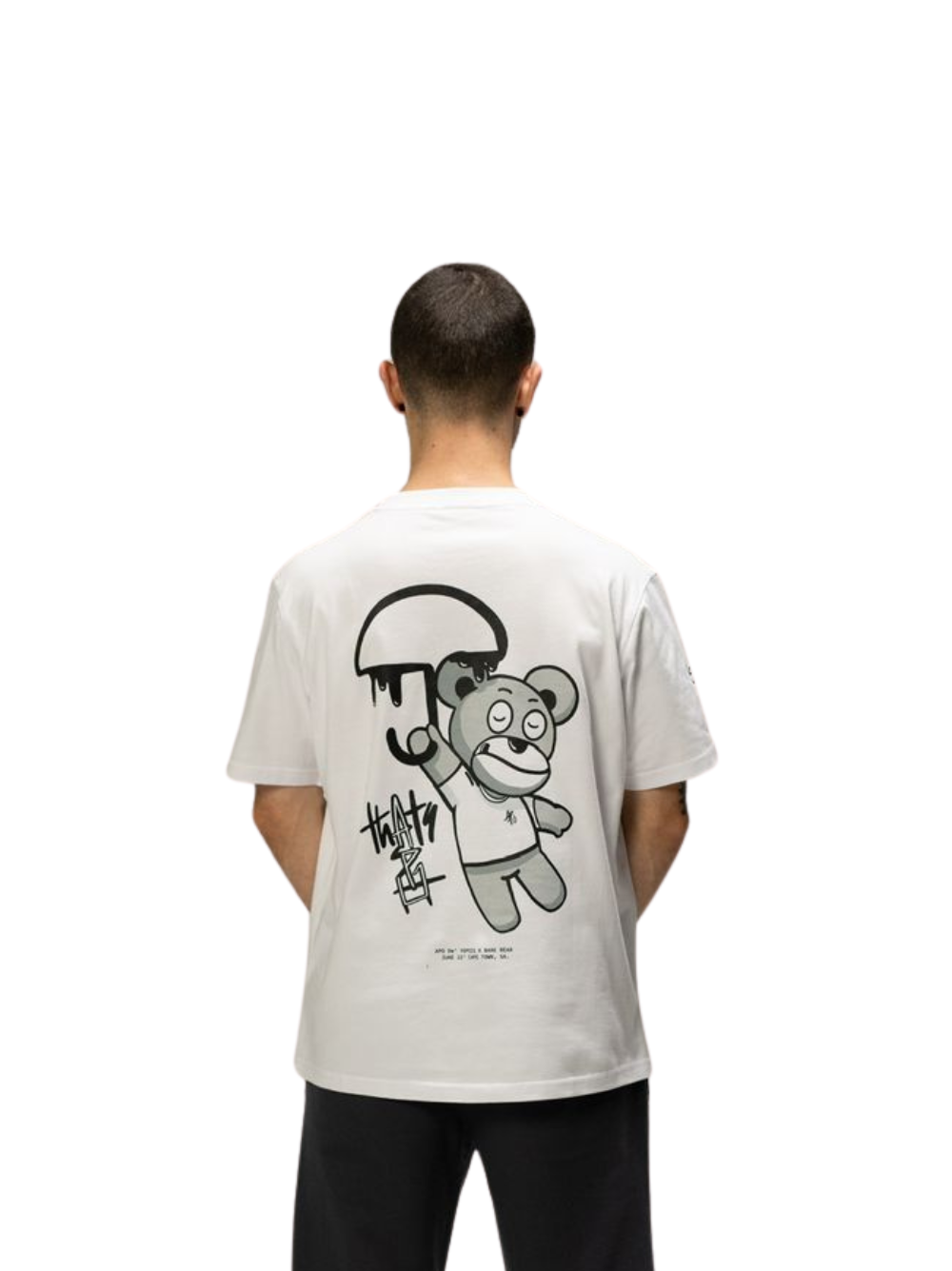 Apo De Yopsis Bearella White  T-Shirt