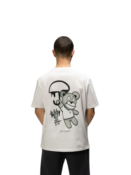 Apo De Yopsis Bearella White  T-Shirt