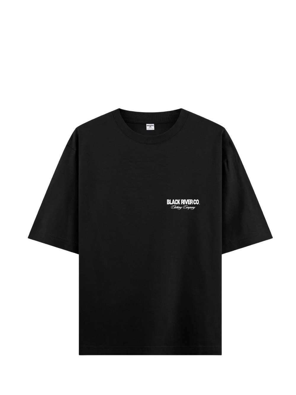 Black River Essential Black T-Shirt