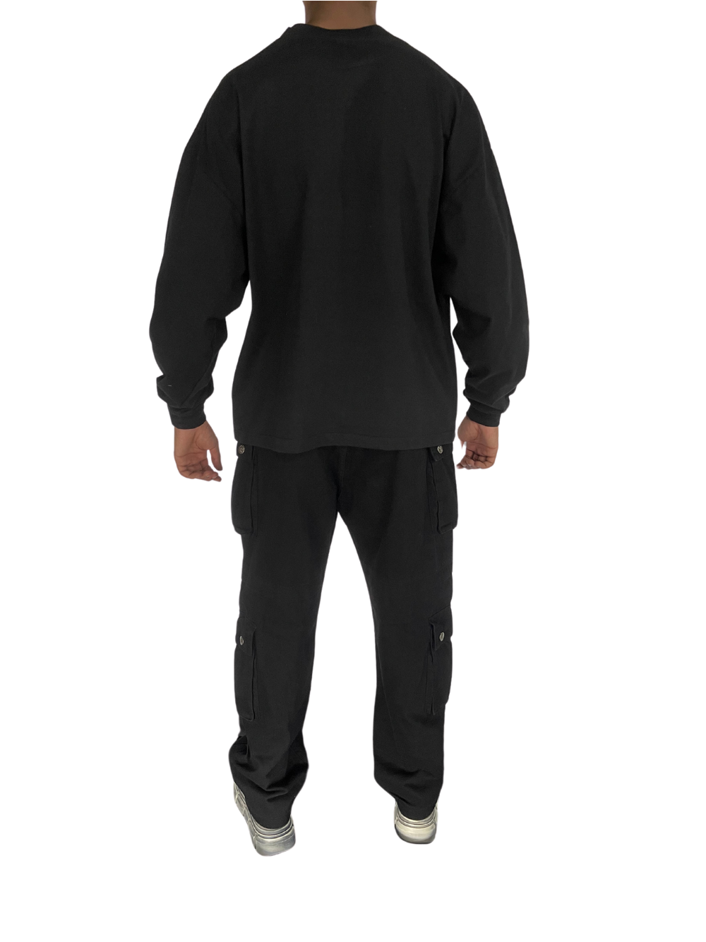 Salthiel Long Sleeve Black Shirt