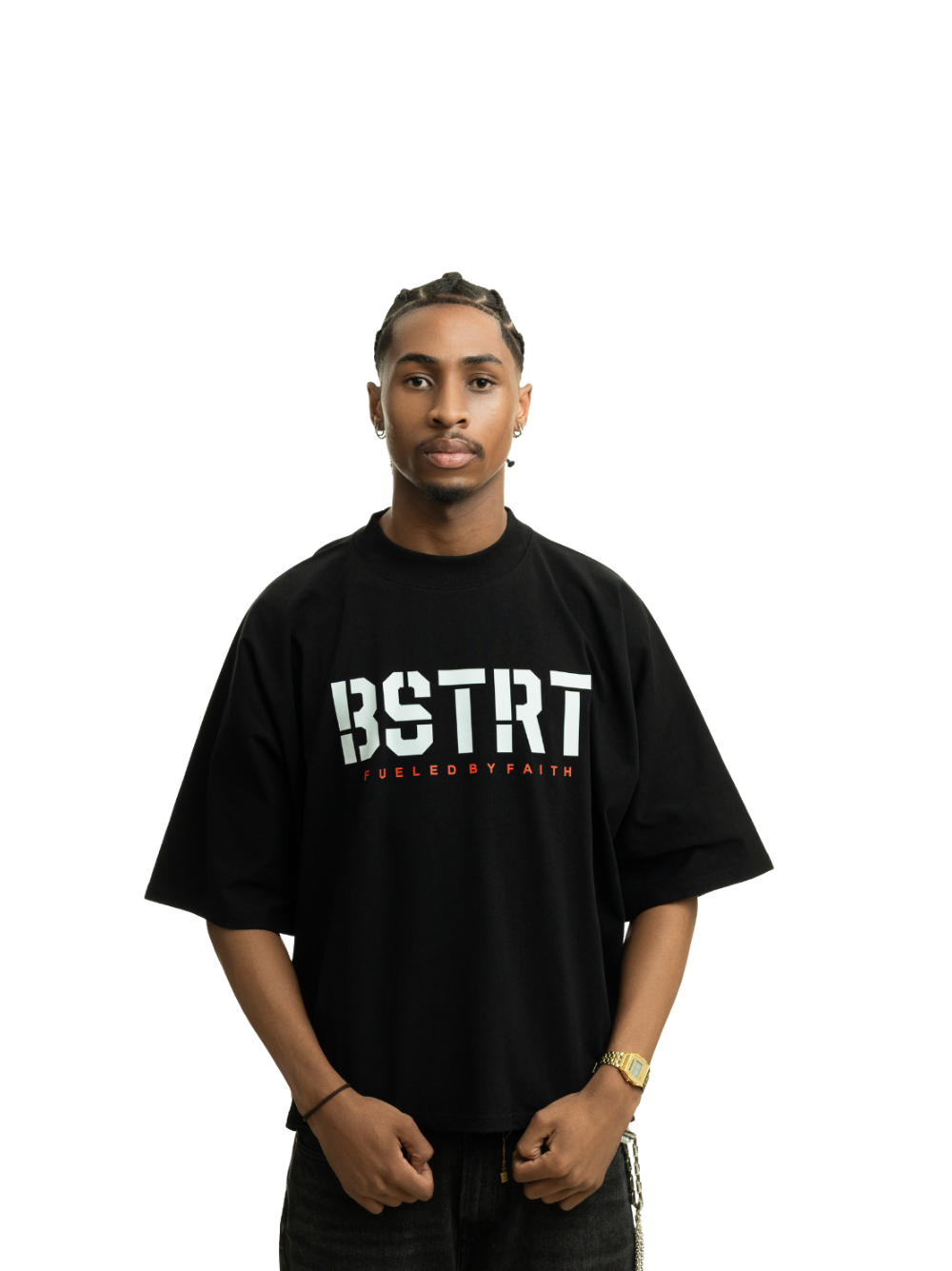 Be Street Faith Black T-Shirt