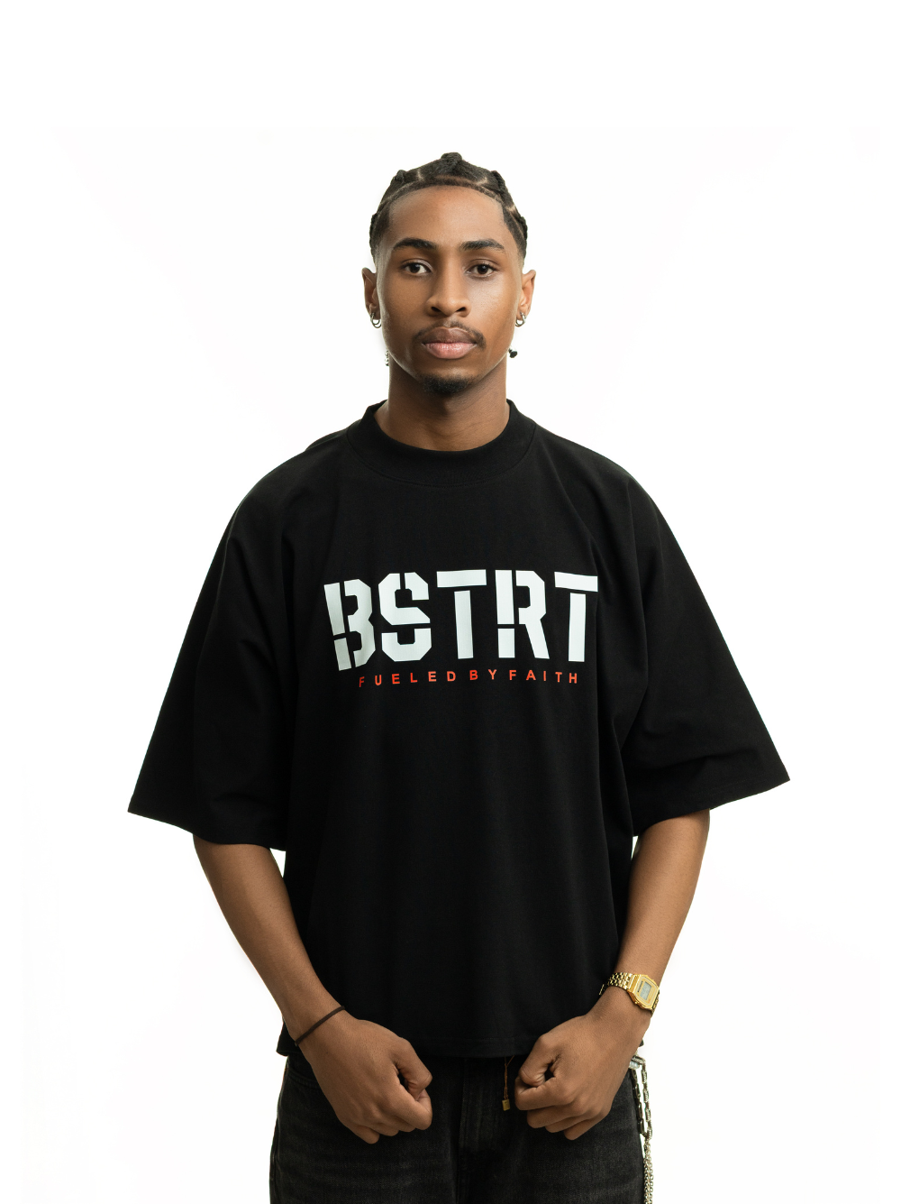 Be Street Faith Black T-Shirt