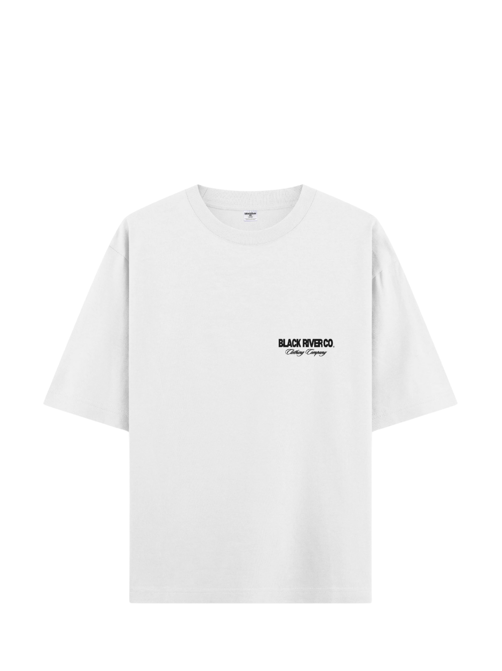 Black River Essential White T-Shirt